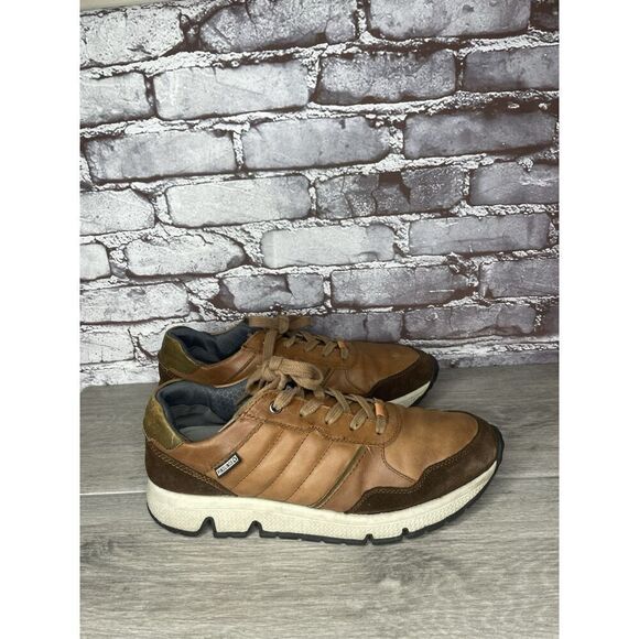 Pikolinos Ferrol M9U-6139 Brown Comfort Leather Lace Up Casual Shoes Men 42EU/9M main image 8